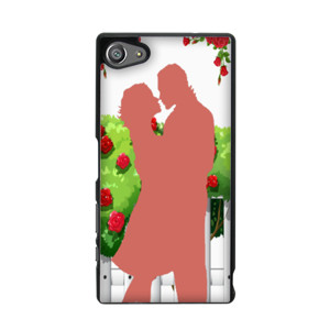 Siluet Pasangan (ganti foto kamu) Casing HP