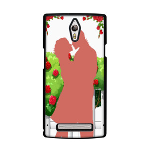 Siluet Pasangan (ganti foto kamu) Casing HP