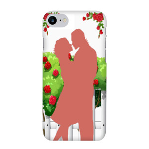 Siluet Pasangan (ganti foto kamu) Casing HP