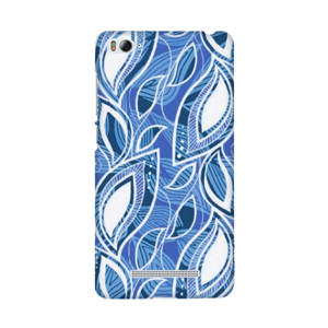 Case HP Full Print Blue Floral Casing HP