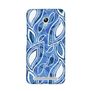 Case HP Full Print Blue Floral Casing HP