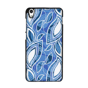 Case HP Full Print Blue Floral Casing HP