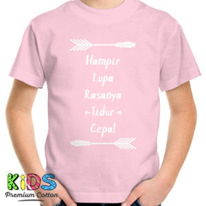 Kaos Hampir Lupa Rasanya Tidur Cepat