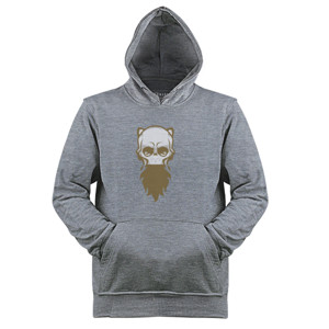 Jaket Hoodie cat skull