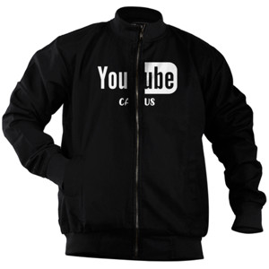 Jaket Bomber youtube campus 2