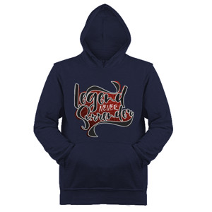 Jaket Hoodie Legend Never Surrender