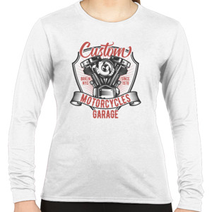 Kaos Costum Motorcycle Garage