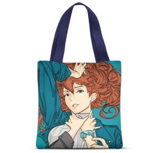 Tas Tote Fullprint totebag digital draw by DK 2020
