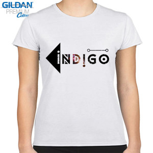 Kaos Kaos Putih Pria Polos logo INDIGO