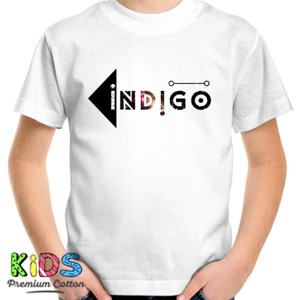 Kaos Kaos Putih Pria Polos logo INDIGO