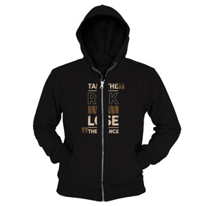 Hoodie Zipper Typography 039