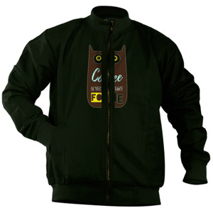 Jaket Bomber COFFEE IS VERY IMPORTANT FOR ME
