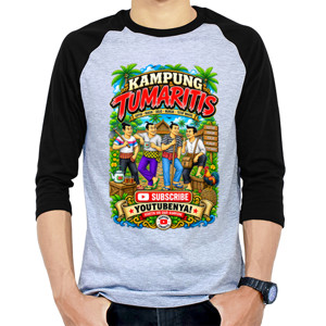 Kaos Raglan RAGLAN KAMPUNG TUMARITIS BETAWI