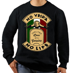 Jaket Sweater NO VESPA NO LIFE