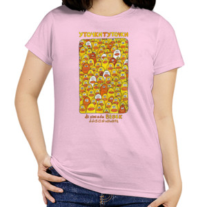Kaos Kaos Bahasa Rusia: Utochki-bebek (front)