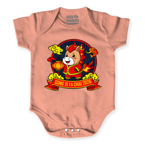 Baby Jumper Cute Fire Horse Lunar New Year