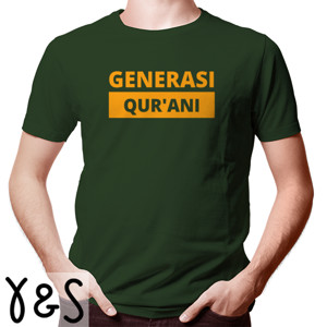 Kaos Generasi Qurani Black/Yellow