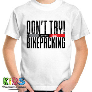 Kaos Don’t Try! Just Go Bikepacking on Light Color