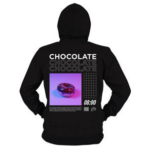 Hoodie Zipper Chocolate + Neo #1