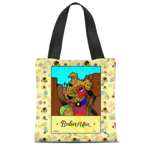 Tas Tote Fullprint adv dog tote