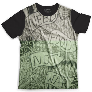 Kaos Fullprint Food Not War