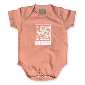 Baby Jumper Kaos Kaos QR CODE (Kena prank) Bisa custom