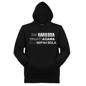 Jaket Hoodie Kaos Lucu Sepak bola Jauhi narkoba 
