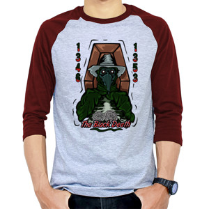 Kaos Raglan The Black Death