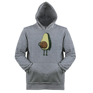 Jaket Hoodie Avocado funny butt