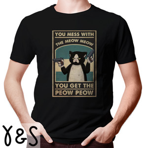 Kaos Cats Meow Peow 
