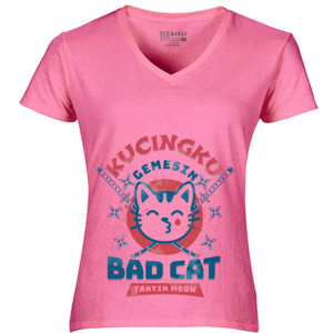 Kaos Kucingku Bad Cat