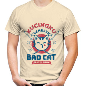 Kaos Kucingku Bad Cat 