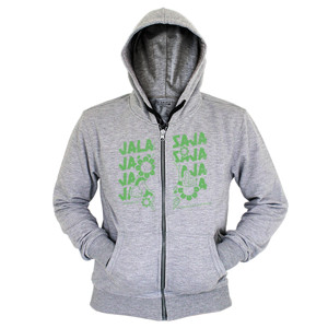 Hoodie Zipper Jalani Saja  