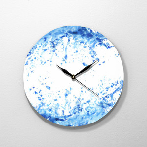 Jam Dinding Water splash