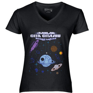 Kaos Raihlah Cita citamu setinggi Angkasa