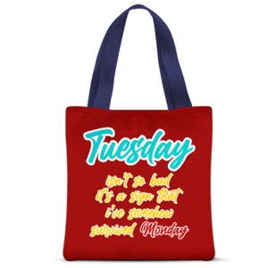 Tas Tote Fullprint The Tuesday