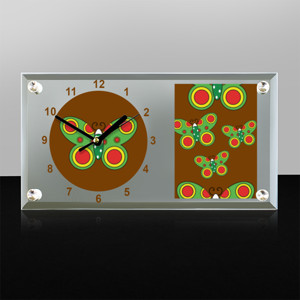 Jam Meja Kupu-Kupu (Butterfly)