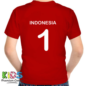 Kaos Jersey Indonesia number 1