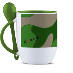 Mug Sendok Army Model