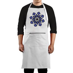 Celemek Bunga Biru (Blue Flower)