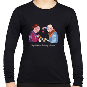 Kaos Ngisi Waktu Maen Catur