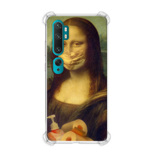 Casing HP monalisa pakai masker
