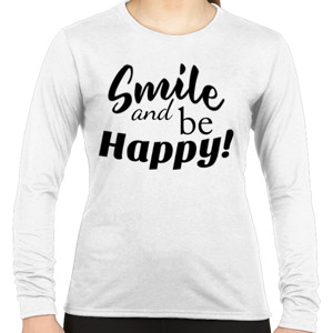 Kaos U0003 - Smile and be Happy!