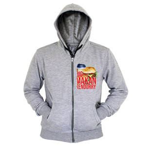 Hoodie Zipper Big Makan Kendurry