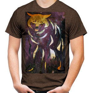 Kaos serigala transparan