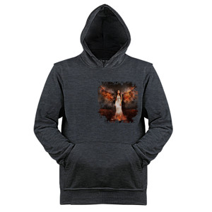 Jaket Hoodie Burnin' Angel