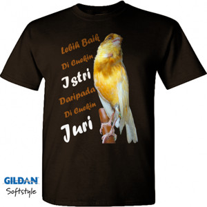 Kaos Burung Kenari