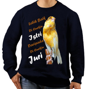 Jaket Sweater Burung Kenari