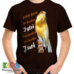 Kaos Burung Kenari