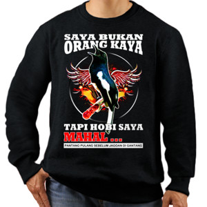 Jaket Sweater Burung Kacer